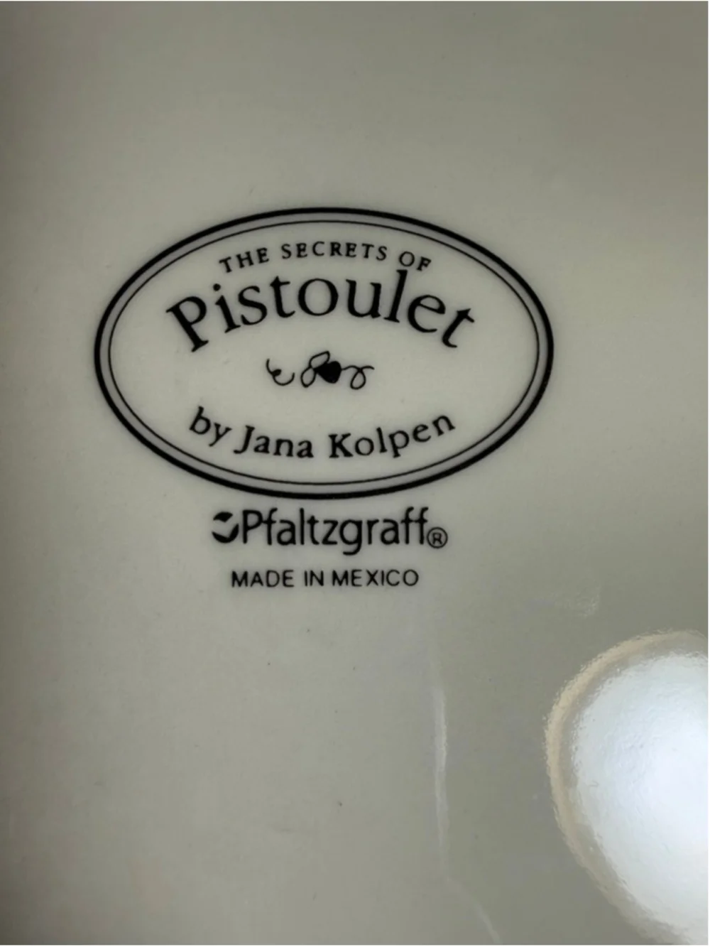 Pfaltzgraff secrets pistoulet